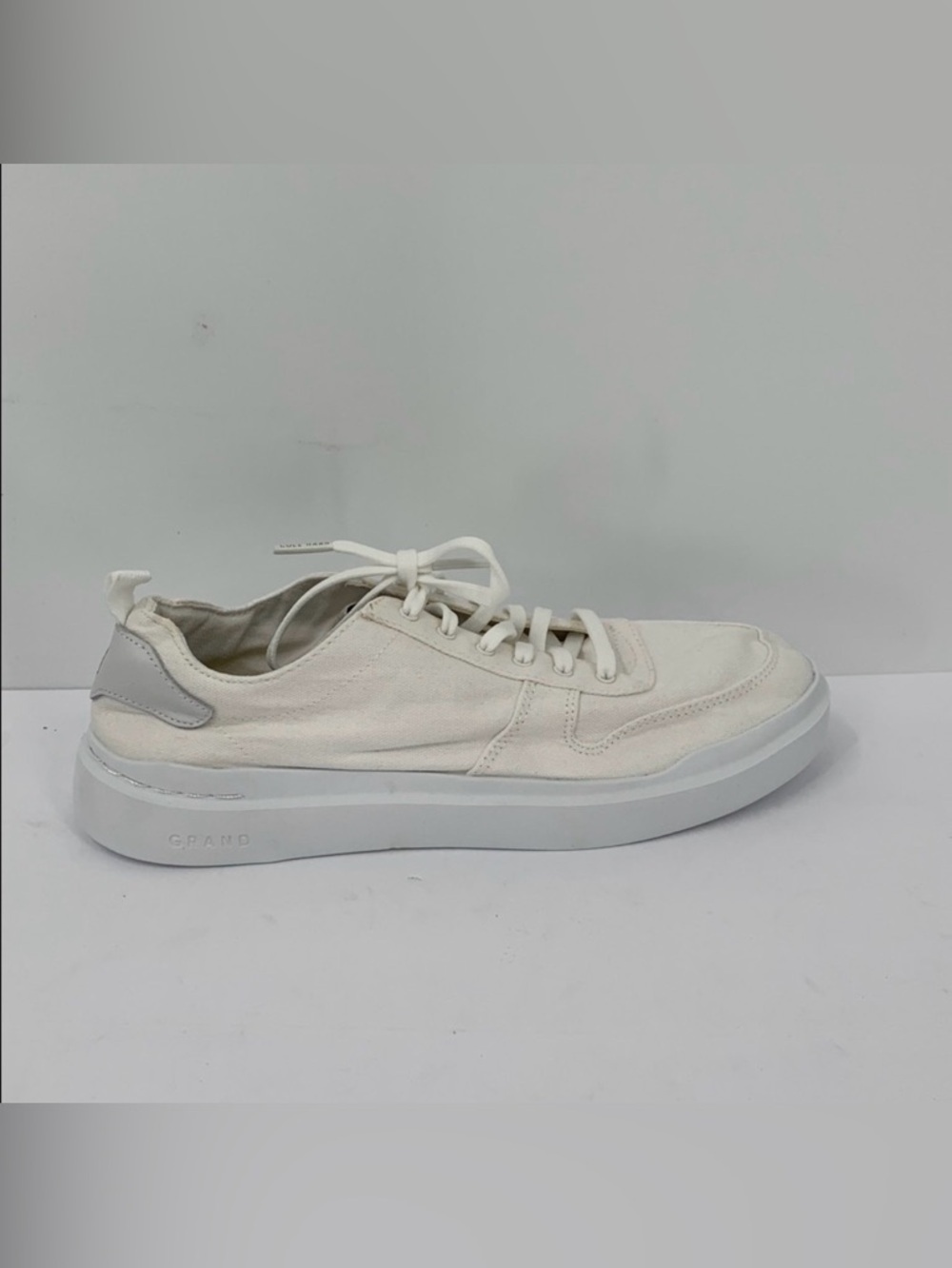 Cole Haan Grandpro Rally Canvas Court Sneaker shoe white Grand360 women 8